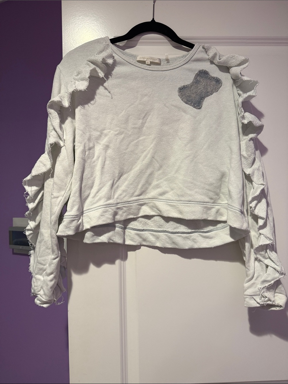 Love Shack Fancy Cropped Daron top